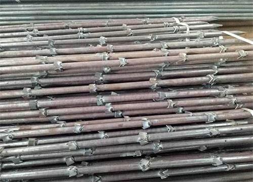 滨海隧道钢花管